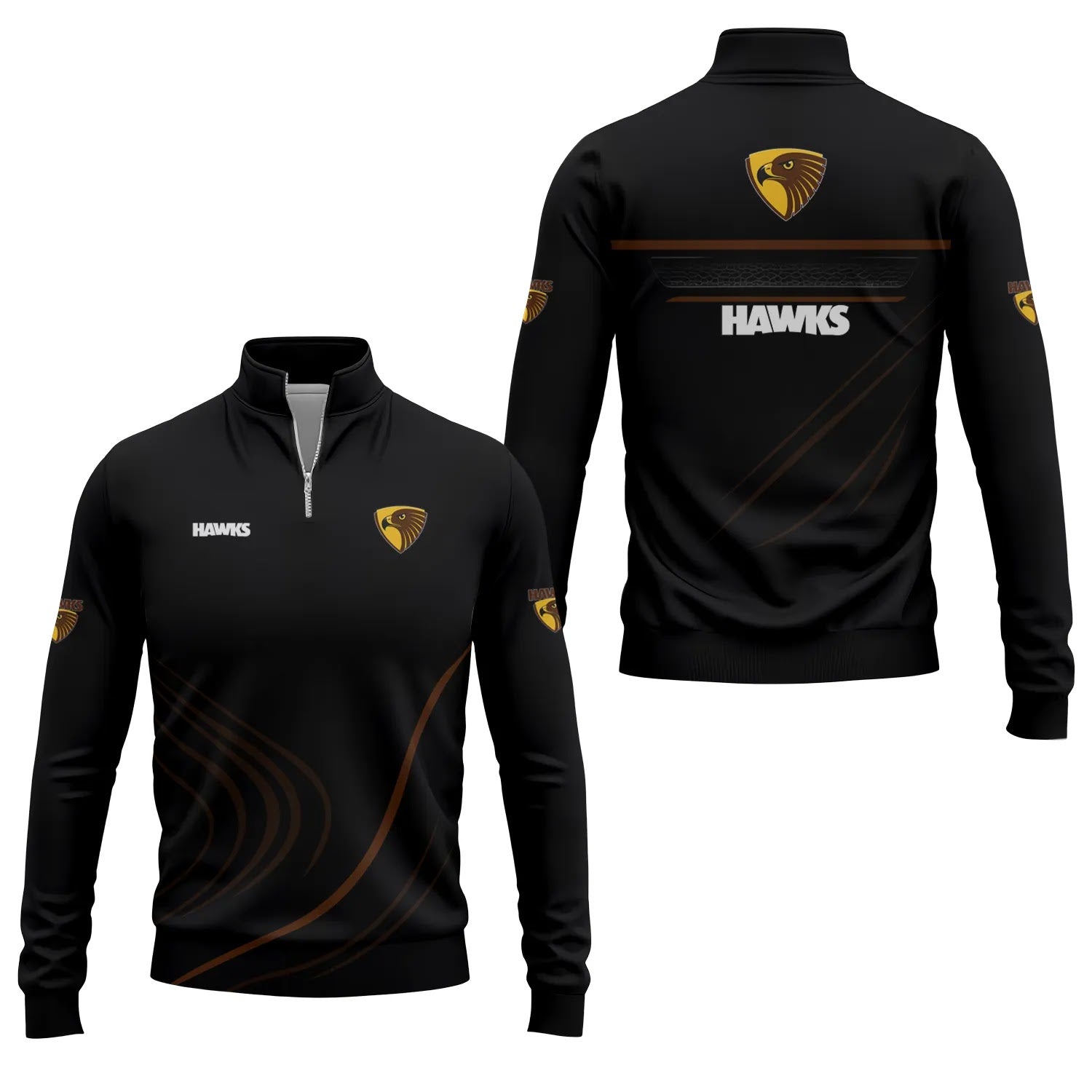 Hawthorn Hawks Quarter-zip Pullover SC024