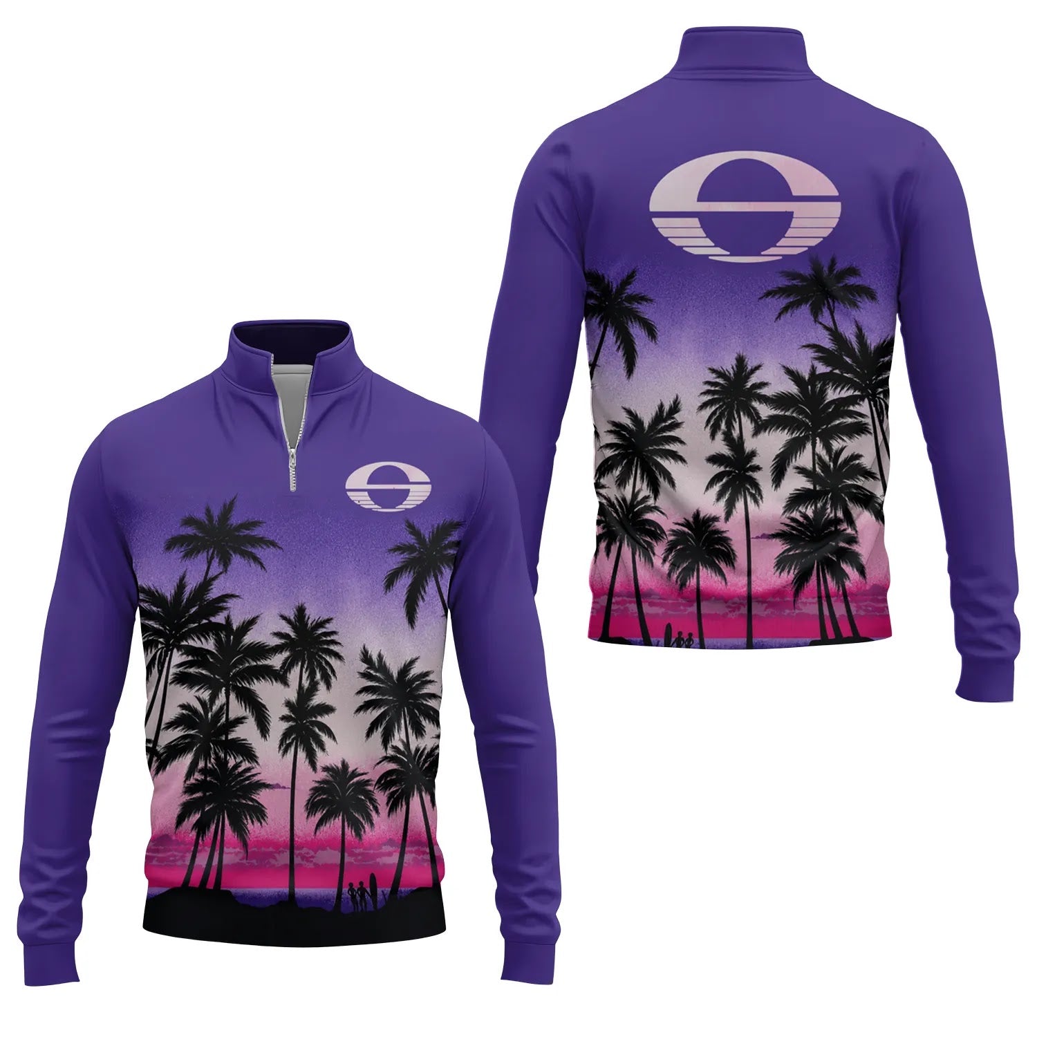 Gold Coast Suns Quarter-zip Pullover SHW019