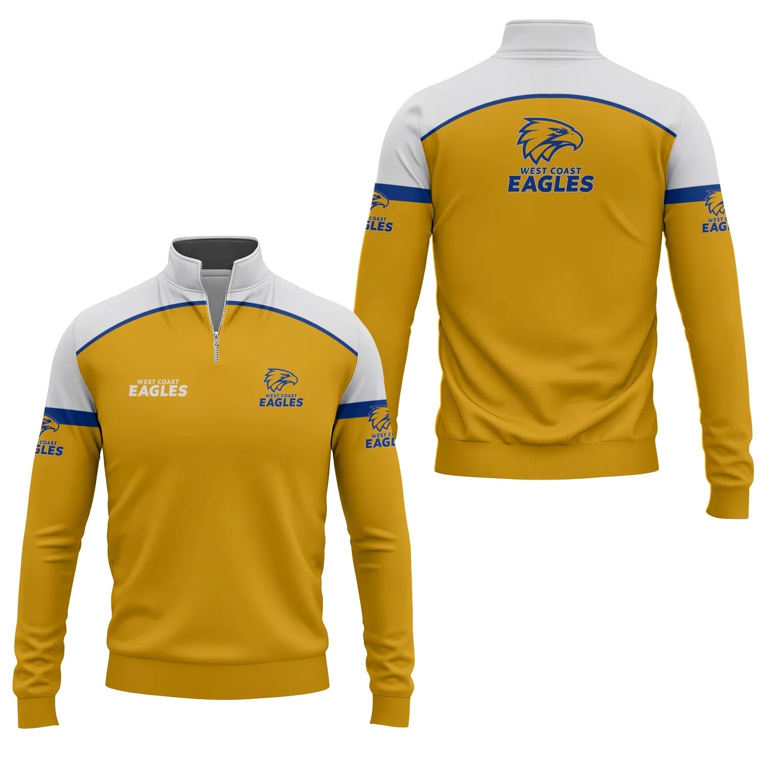 West Coast Eagles Quarter-zip Pullover SC087