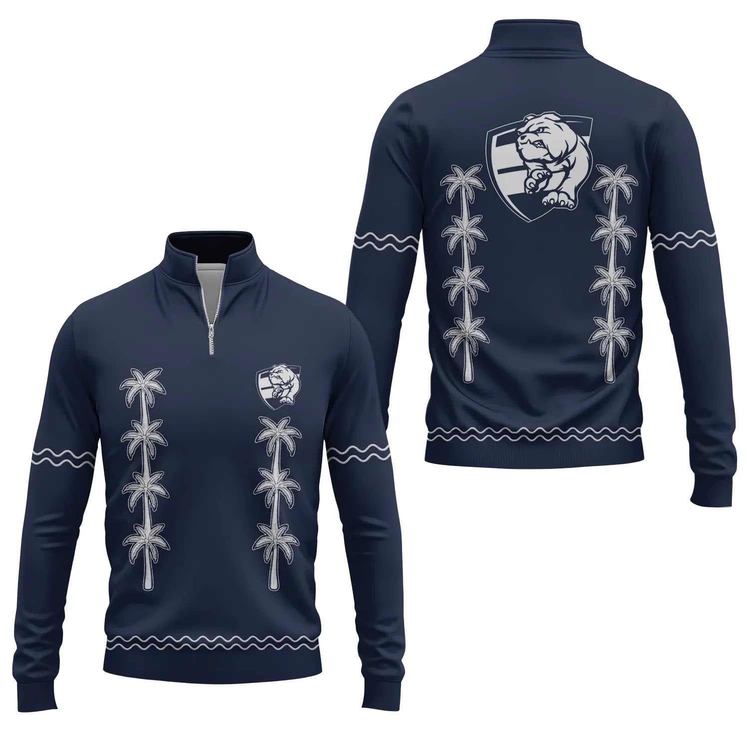 Western Bulldogs Quarter-zip Pullover SHW065