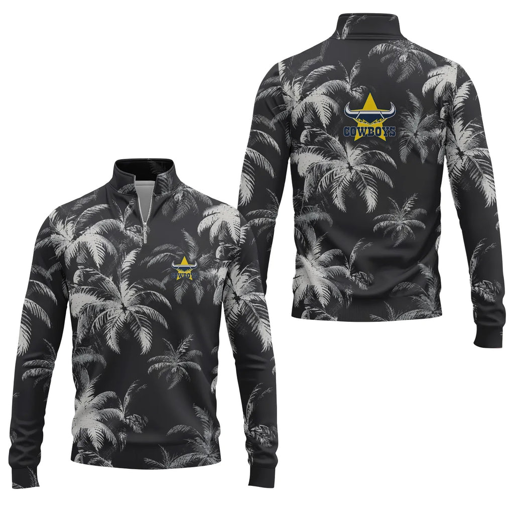 North Queensland Cowboys Quarter-zip Pullover SC112