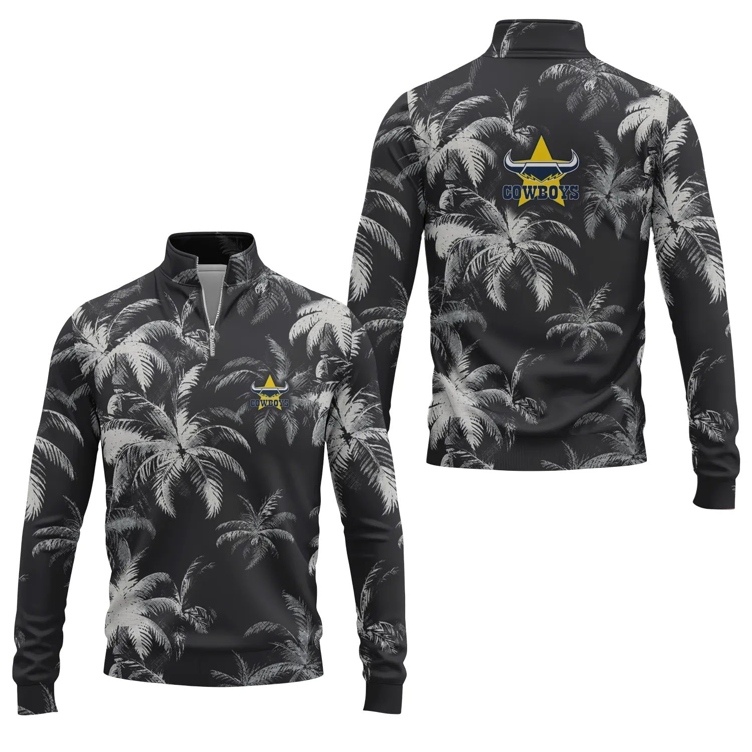 North Queensland Cowboys Quarter-zip Pullover SC112