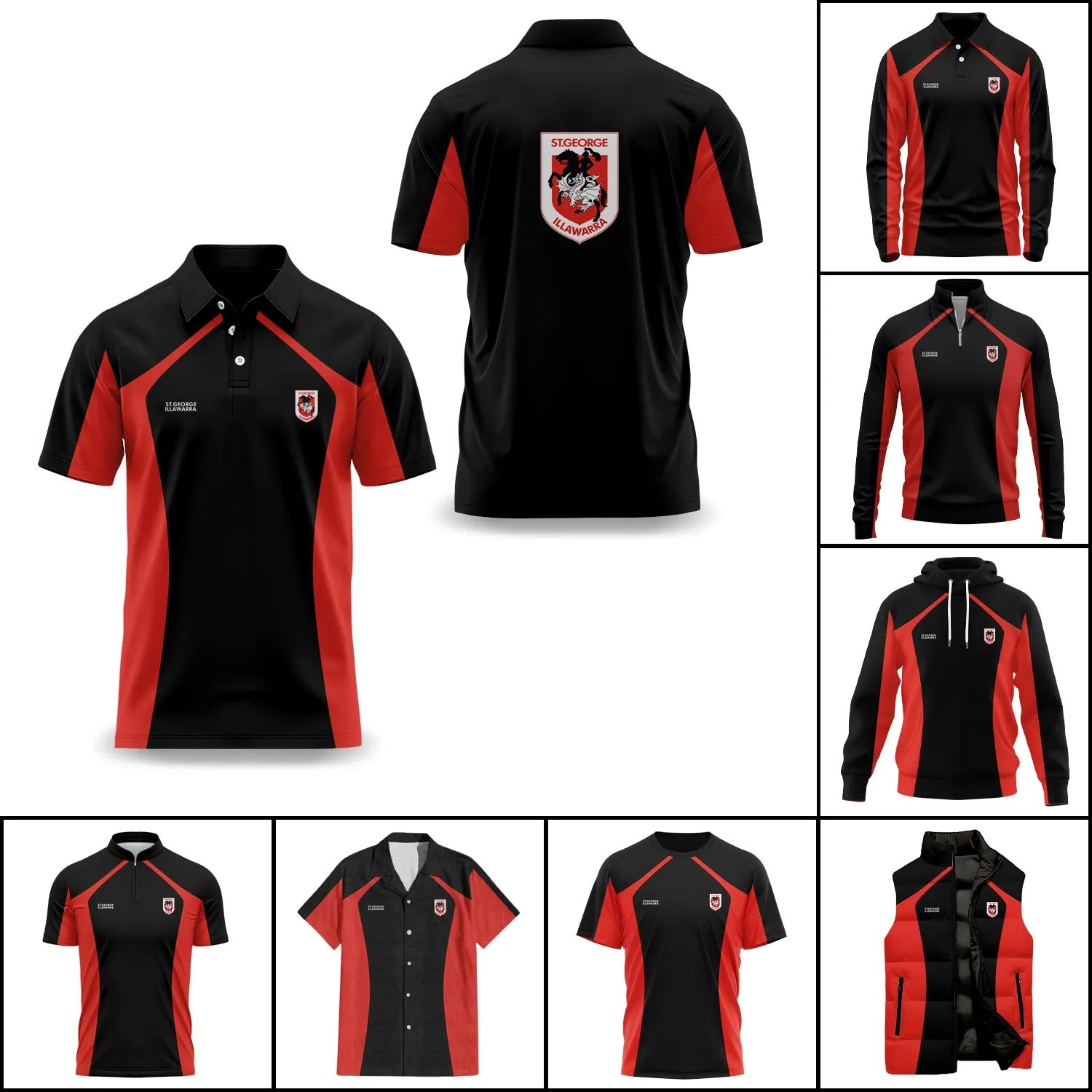St George Illawarra Dragons Apparels SC048