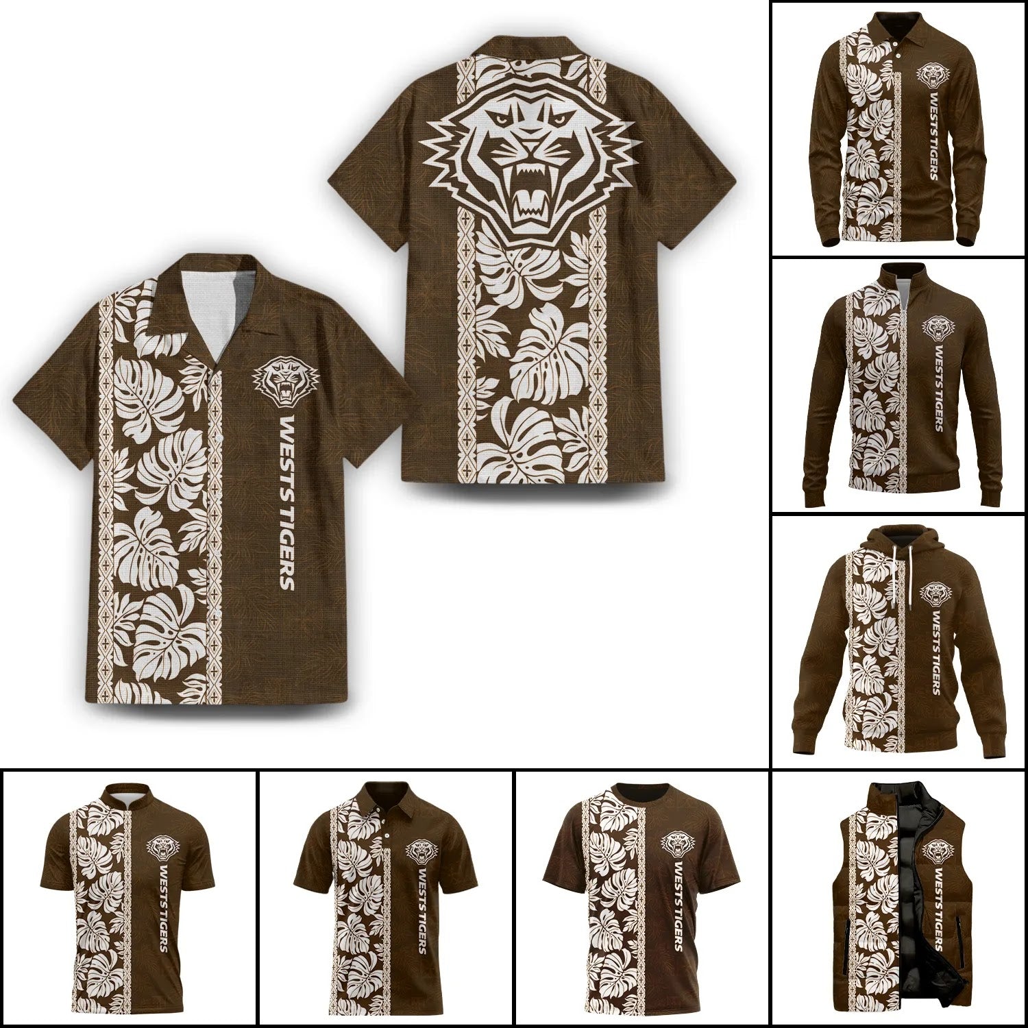 Wests Tigers Apparels SHW046