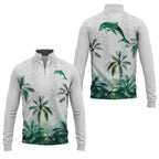 Dolphins Quarter-zip Pullover SHW015