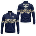 St Kilda Saints Quarter-zip Pullover SHW047