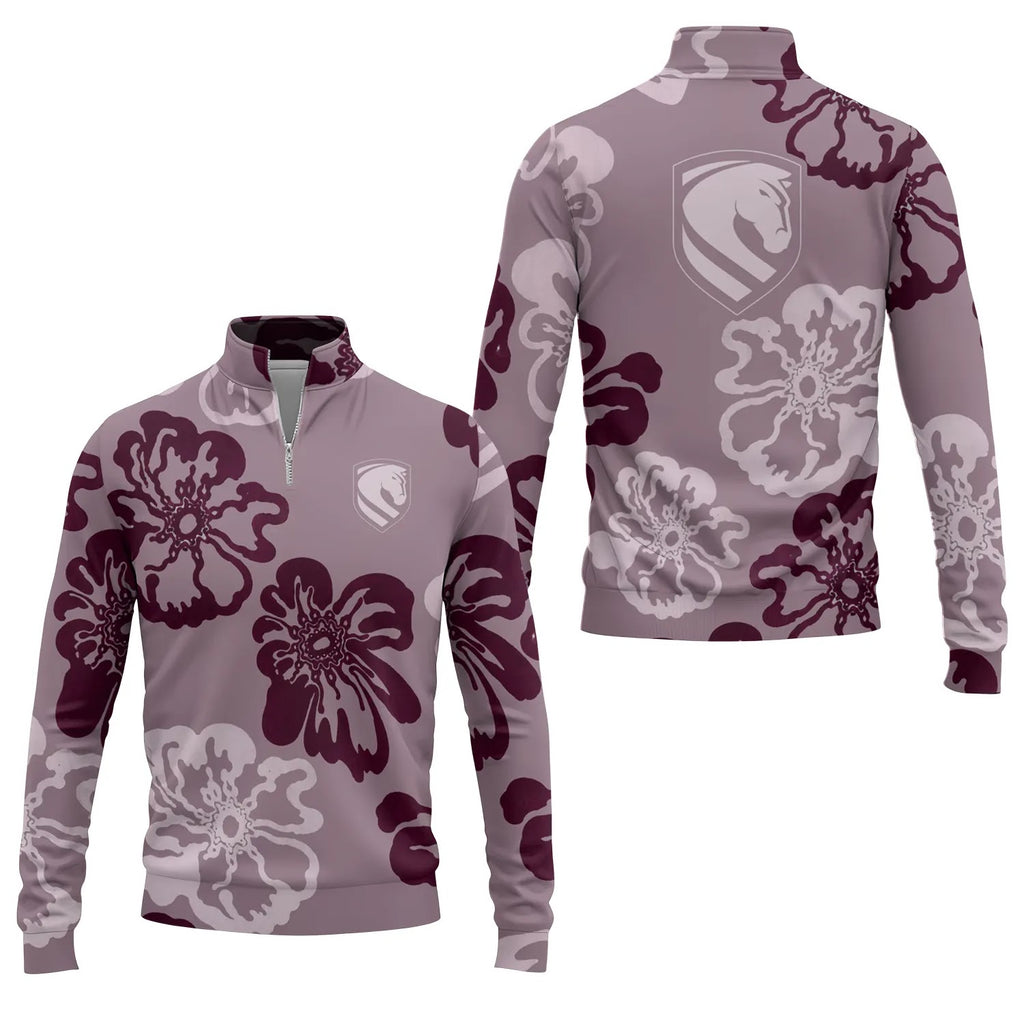 Brisbane Broncos Quarter-zip Pullover SHW073