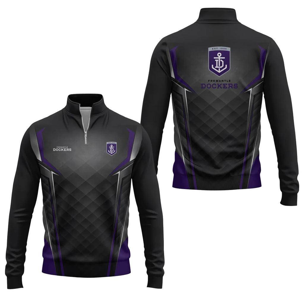 Fremantle Dockers Quarter-zip Pullover SC074