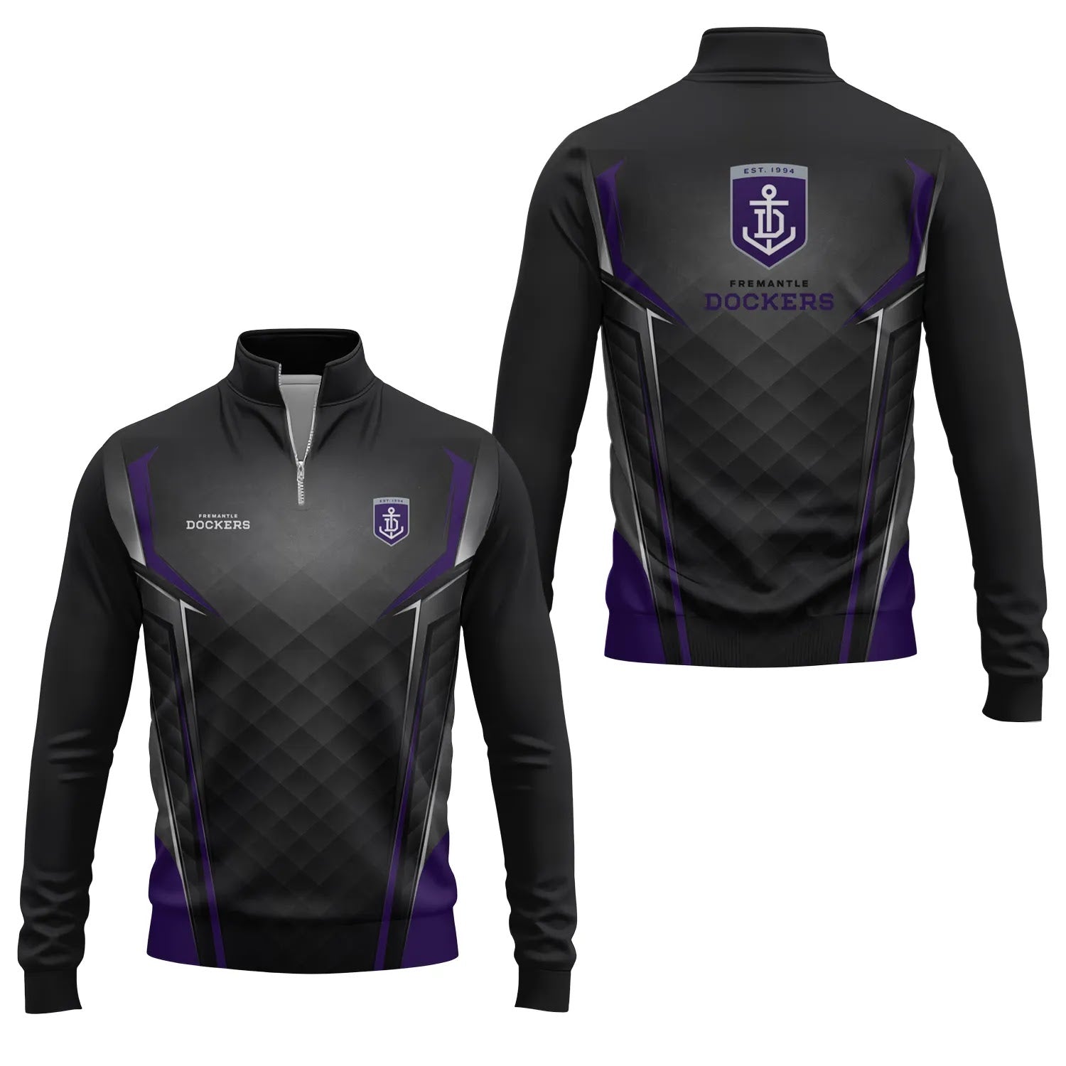 Fremantle Dockers Quarter-zip Pullover SC074
