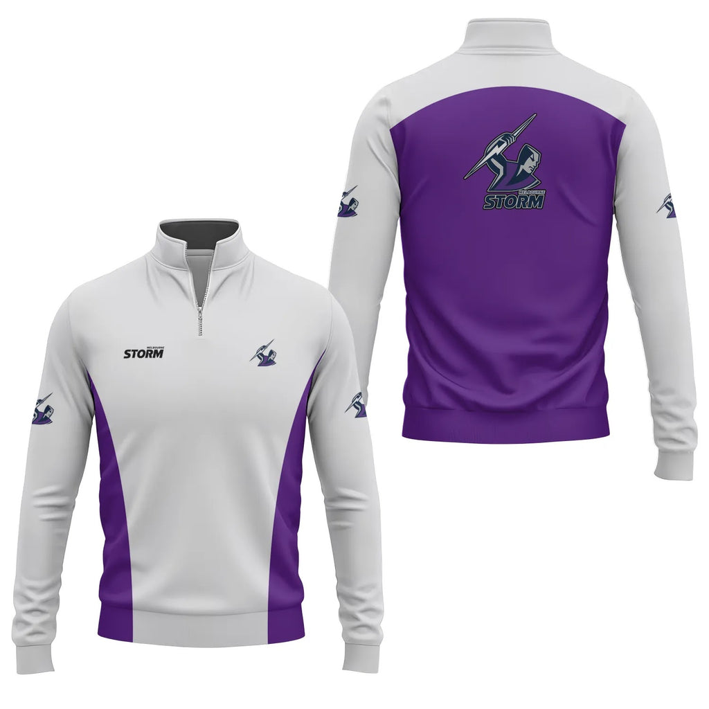 Melbourne Storm Quarter-zip Pullover SC044