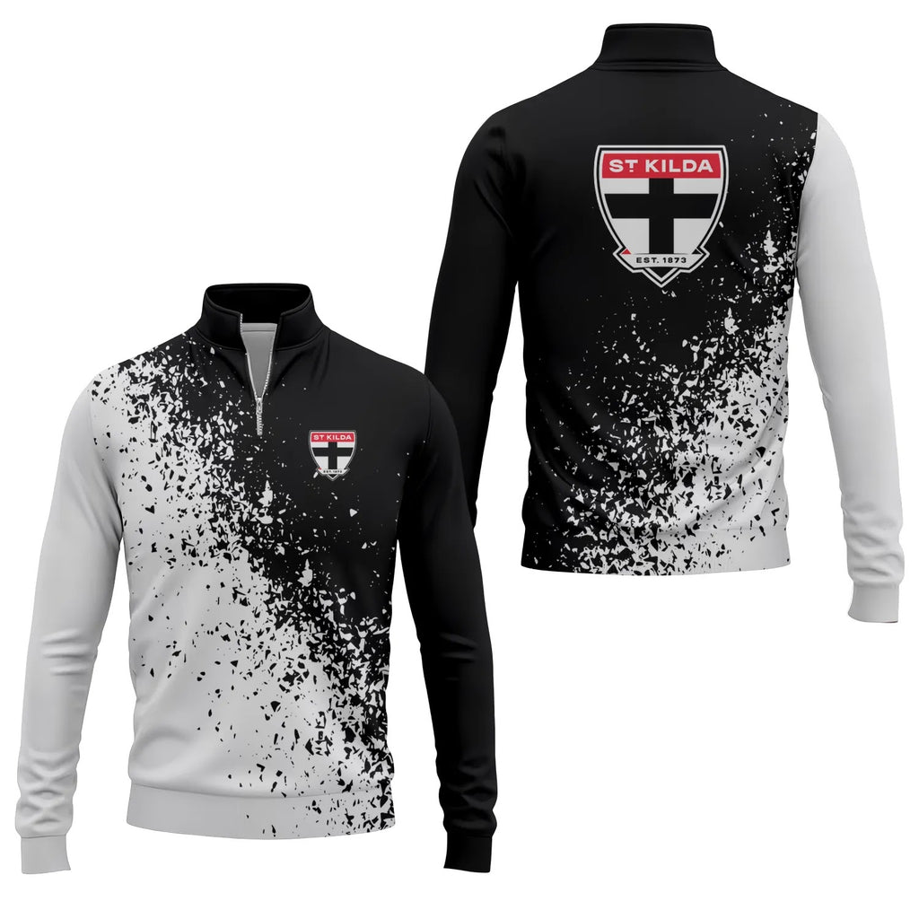 St Kilda Saints Quarter-zip Pullover SC070