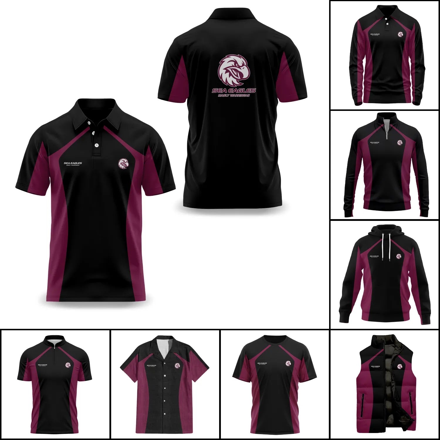 Manly Warringah Sea Eagles Apparels SC048