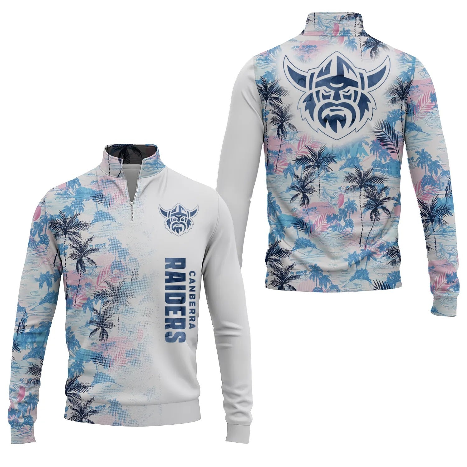 Canberra Raiders Quarter-zip Pullover SHW029