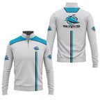 Cronulla-Sutherland Sharks Quarter-zip Pullover SC021
