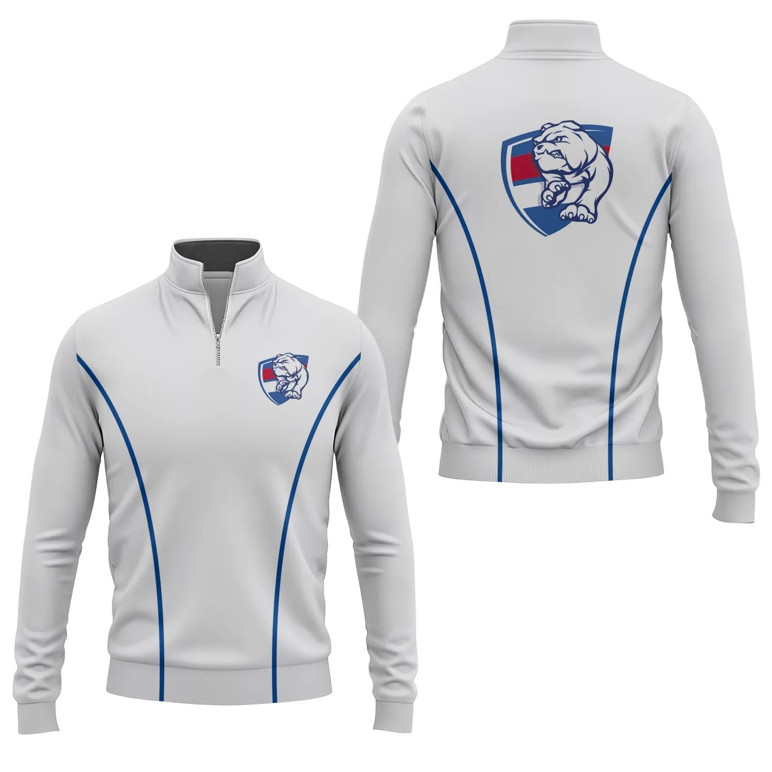 Western Bulldogs Quarter-zip Pullover SC025