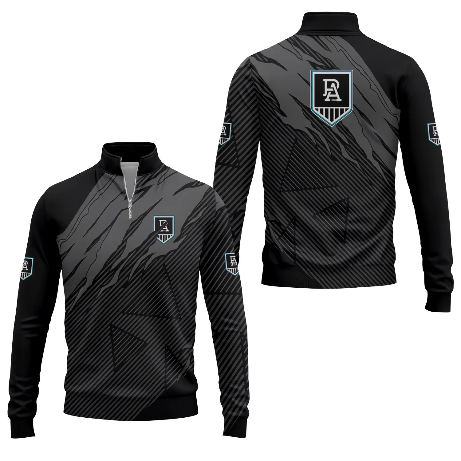 Port Adelaide Power Quarter-zip Pullover SC009
