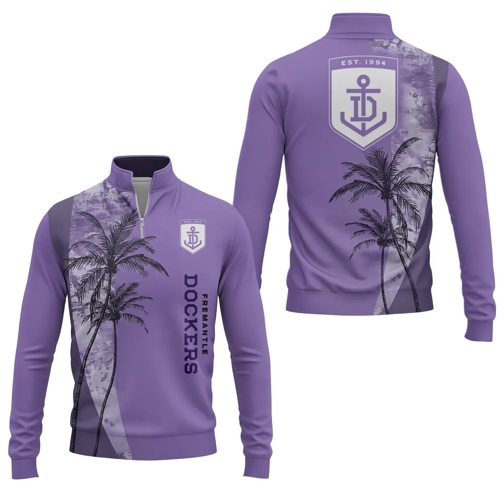 Fremantle Dockers Quarter-zip Pullover SHW071
