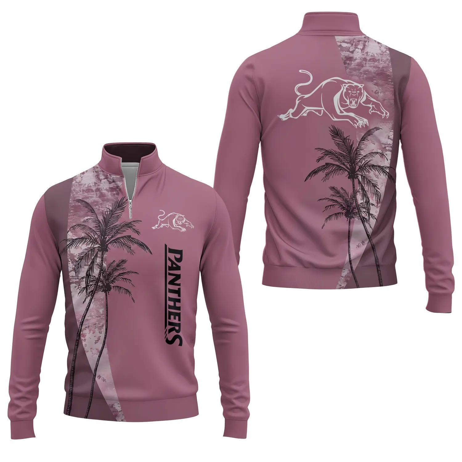 Penrith Panthers Quarter-zip Pullover SHW071