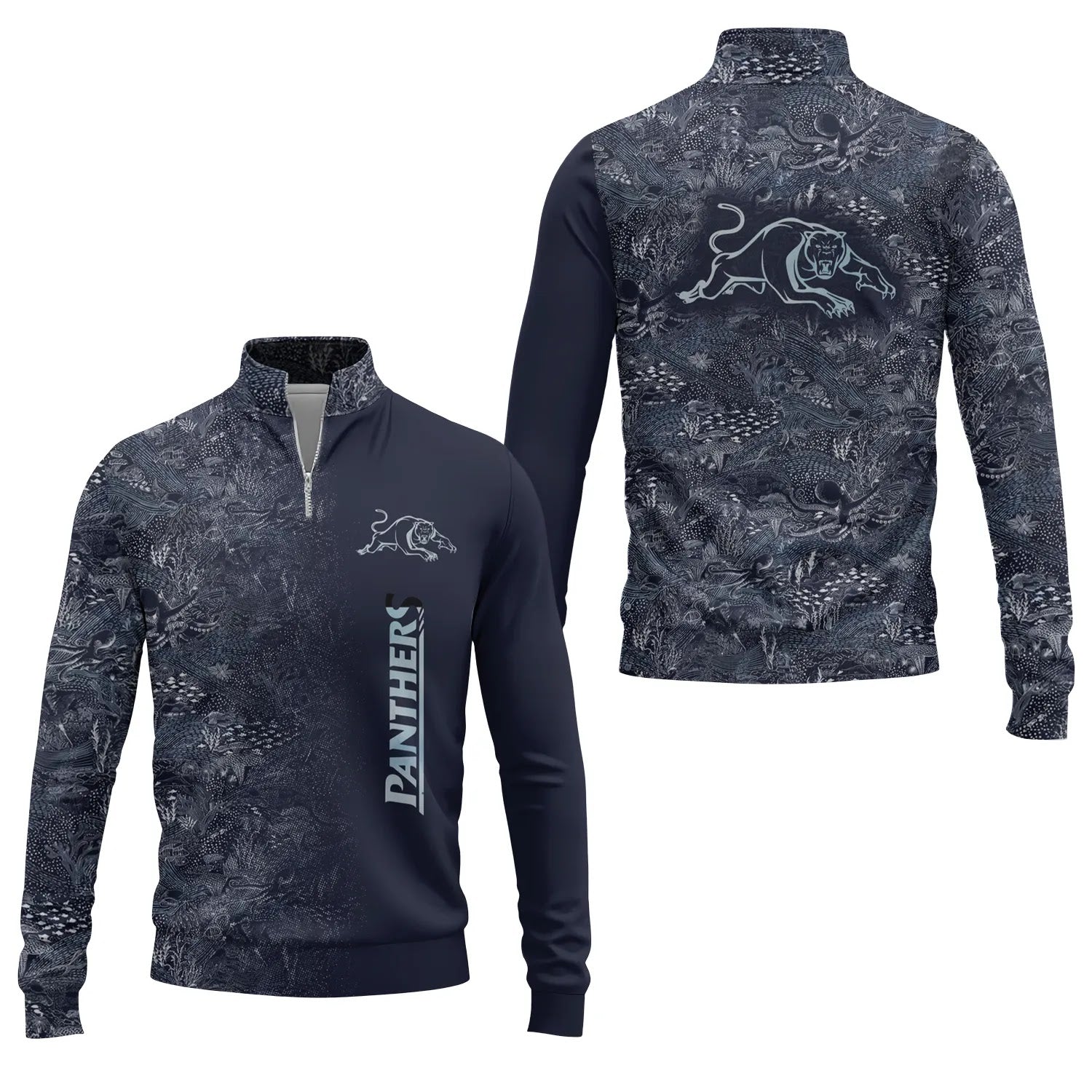 Penrith Panthers Quarter-zip Pullover SHW006