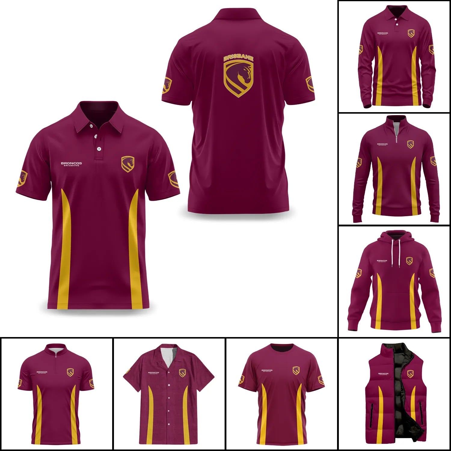 Brisbane Broncos Apparels SC006