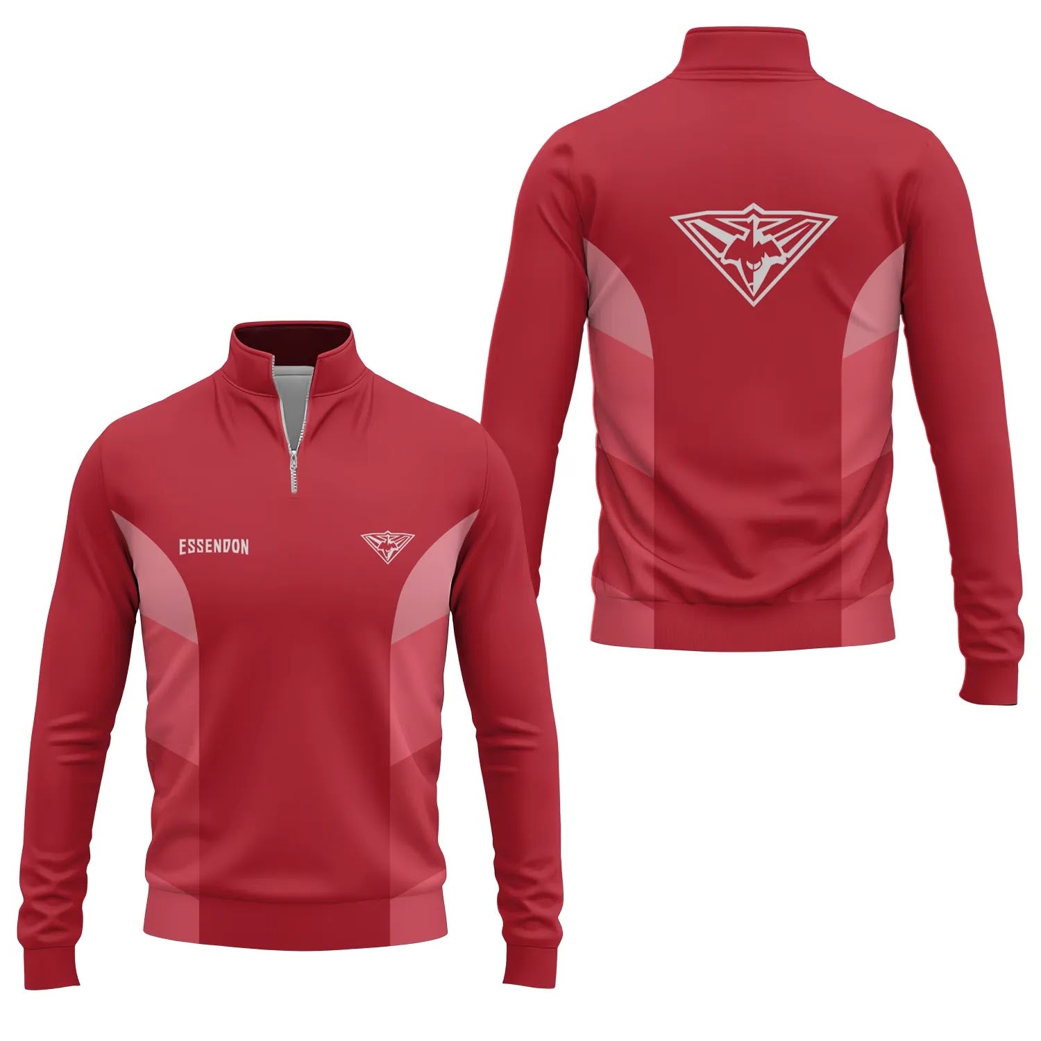 Essendon Bombers Quarter-zip Pullover SC049