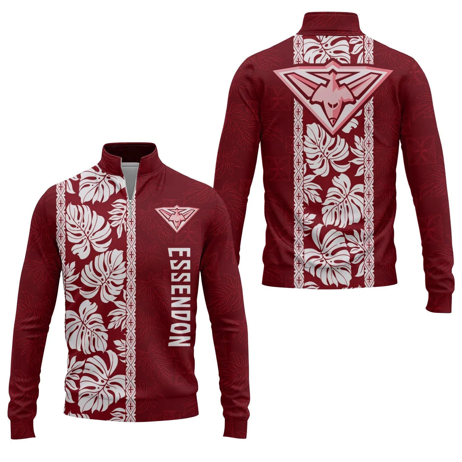 Essendon Bombers Quarter-zip Pullover SHW046