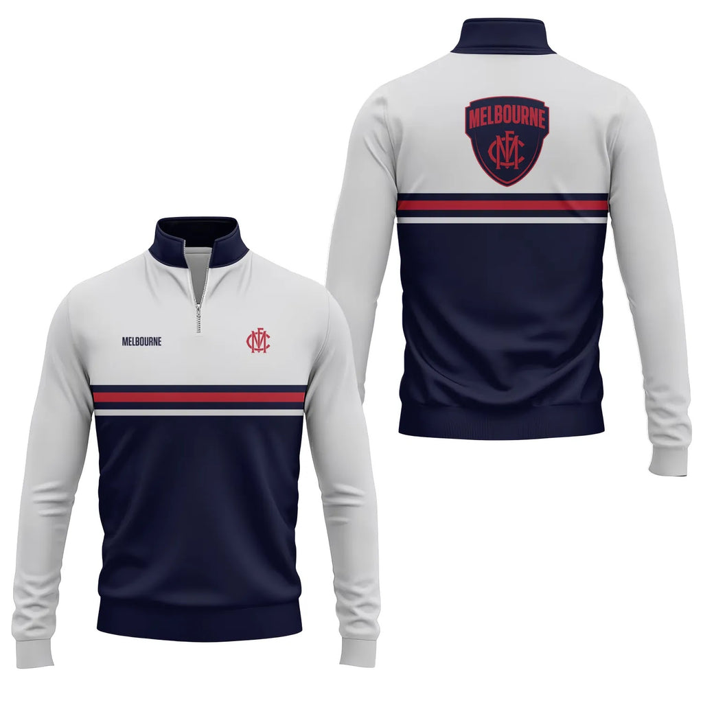 Melbourne Demons Quarter-zip Pullover SC015
