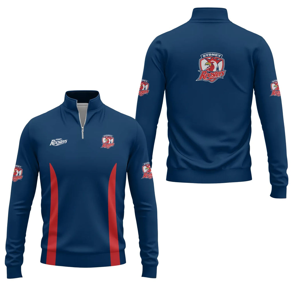 Sydney Roosters Quarter-zip Pullover SC006