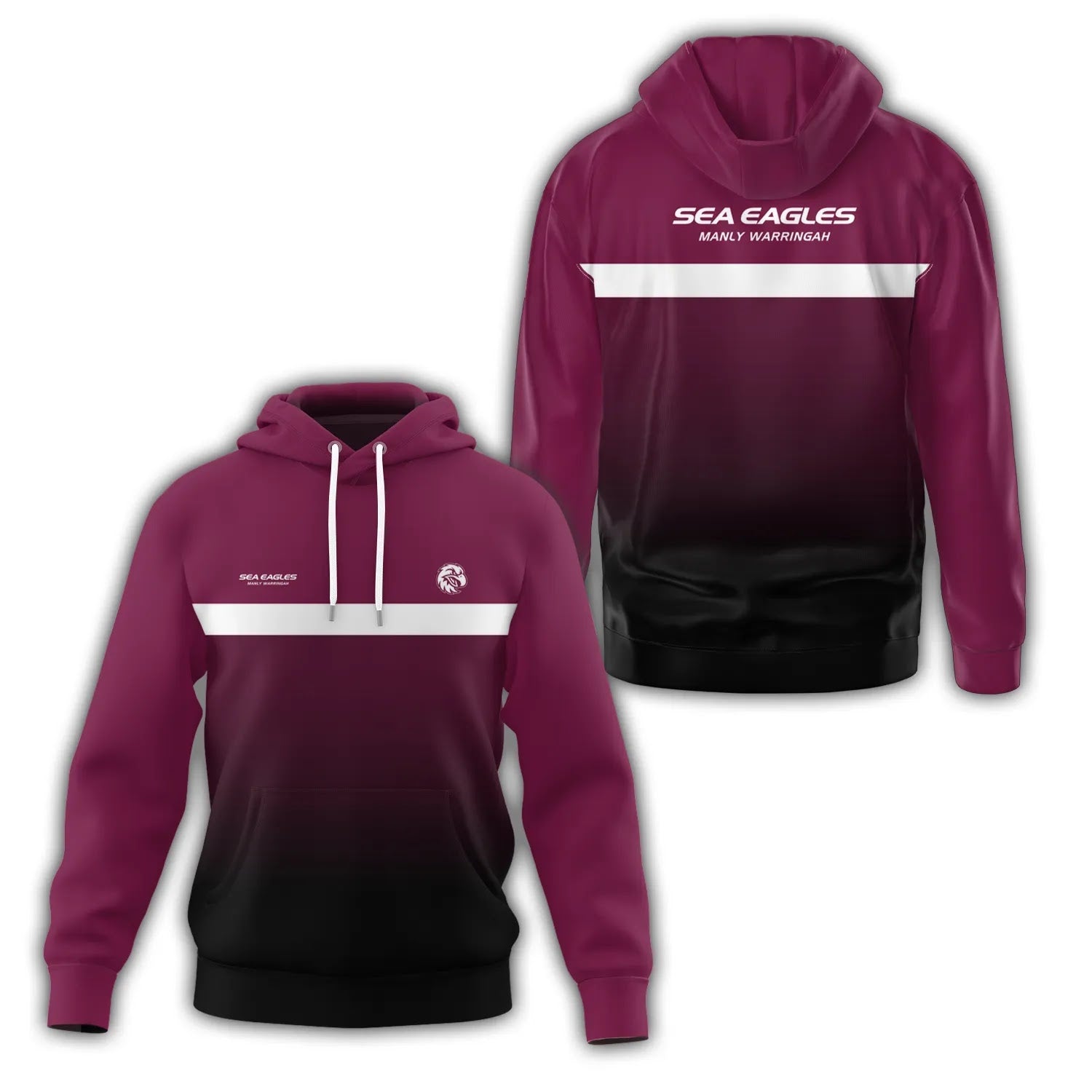 Manly Warringah Sea Eagles Hoodie SC050