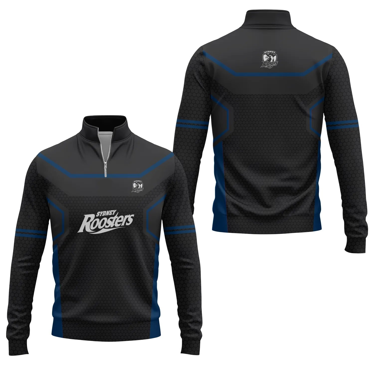 Sydney Roosters Quarter-zip Pullover SC052