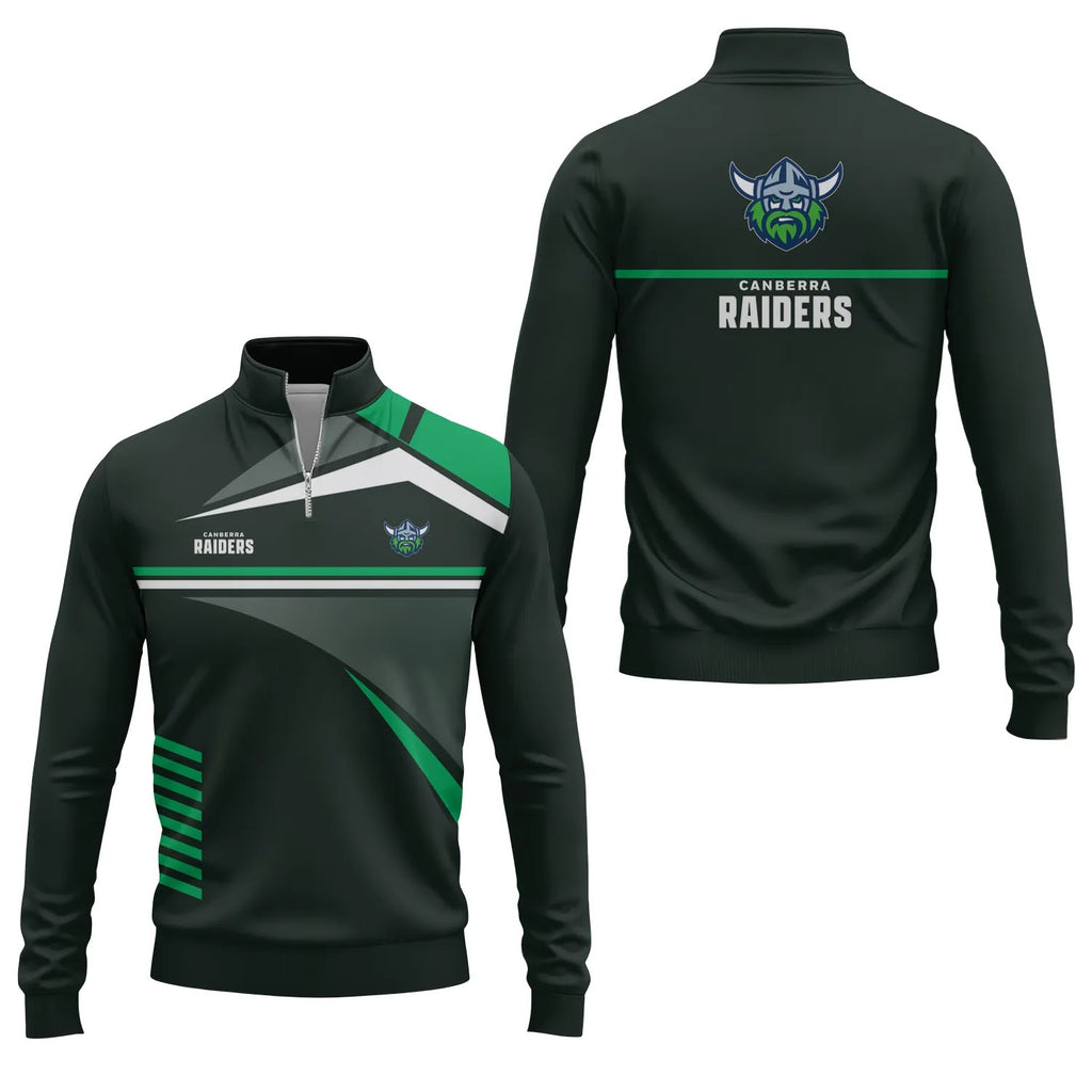 Canberra Raiders Quarter-zip Pullover SC067
