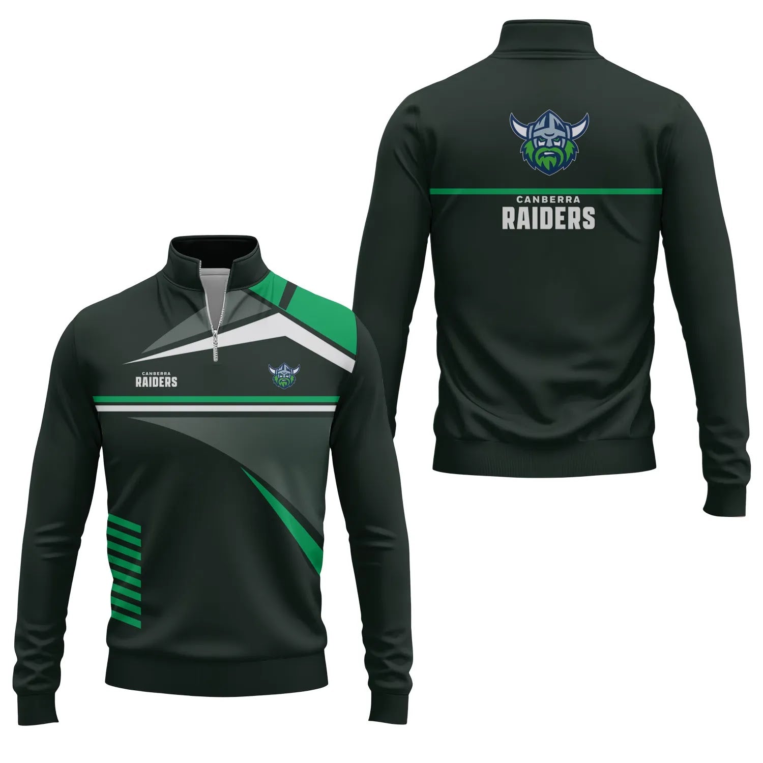 Canberra Raiders Quarter-zip Pullover SC067