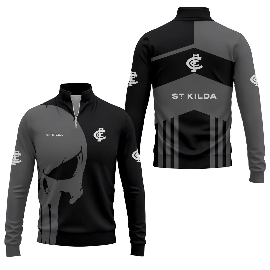St Kilda Saints Quarter-zip Pullover SC026