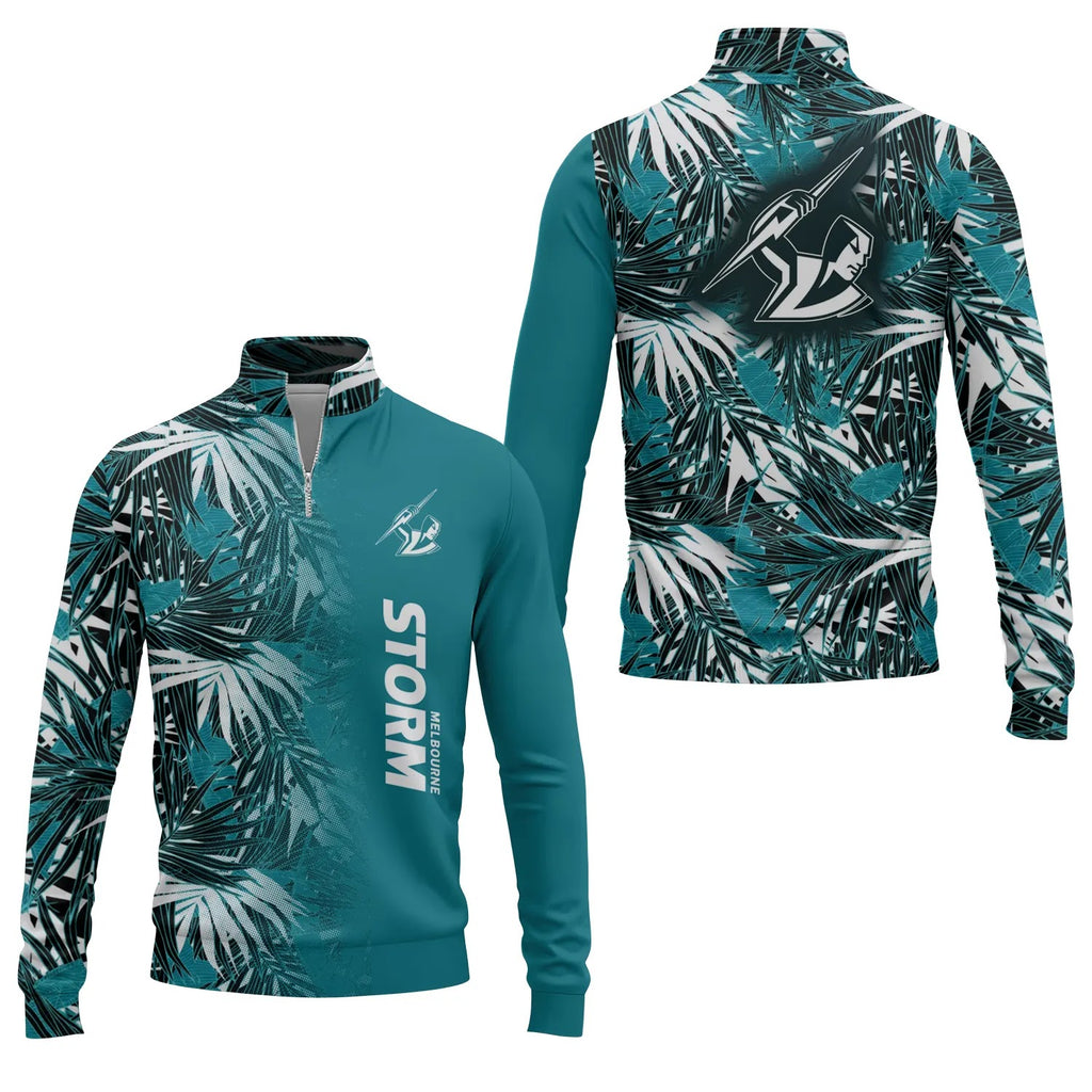 Melbourne Storm Quarter-zip Pullover SHW060