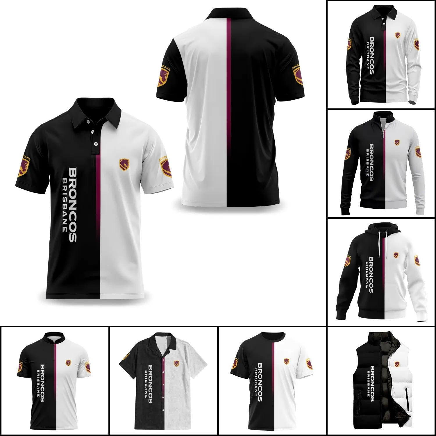 Brisbane Broncos Apparels SC076