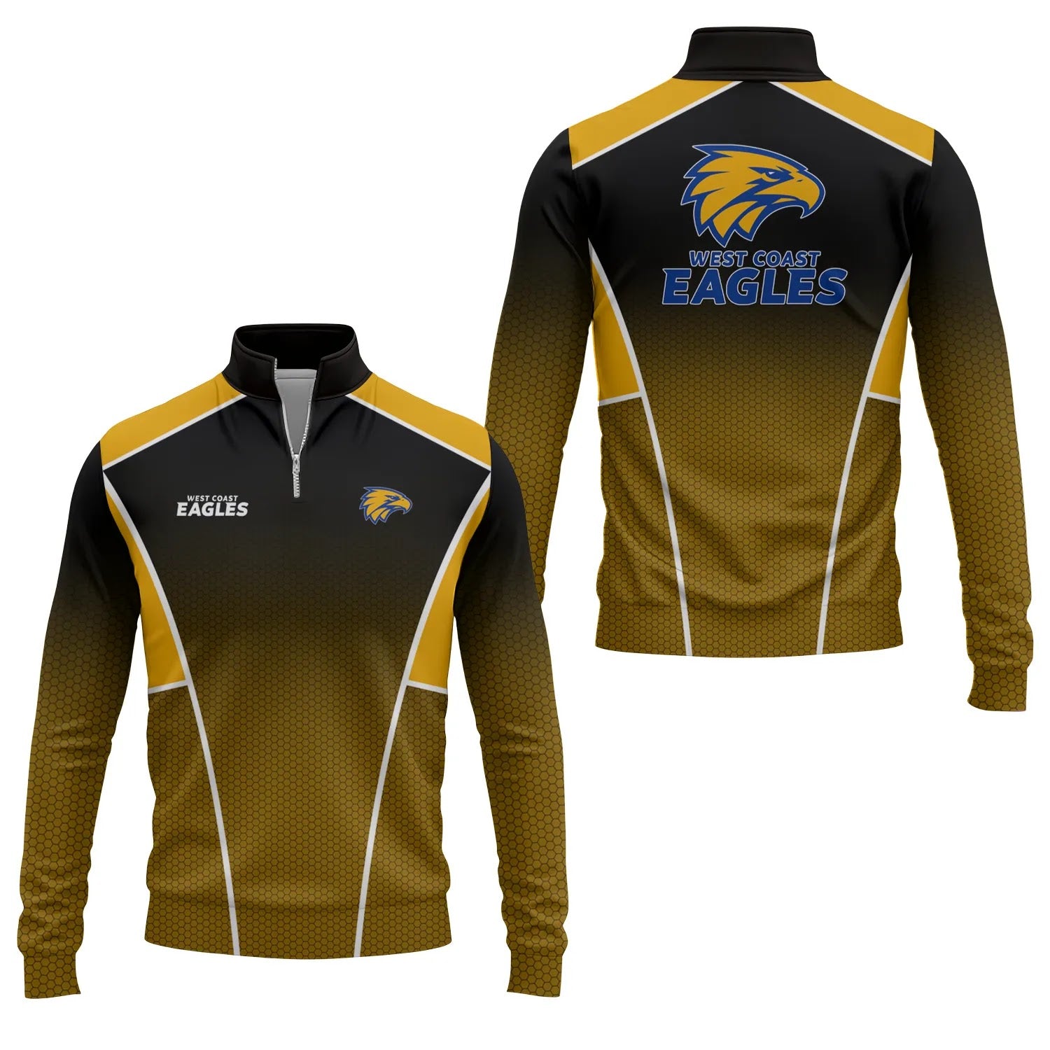 West Coast Eagles Quarter-zip Pullover SC019