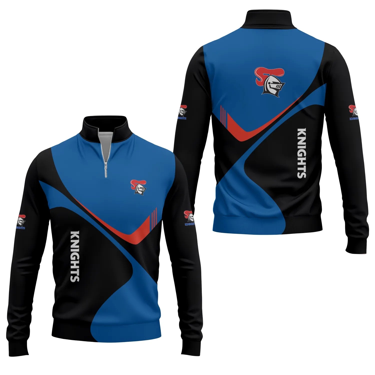 Newcastle Knights Quarter-zip Pullover SC058