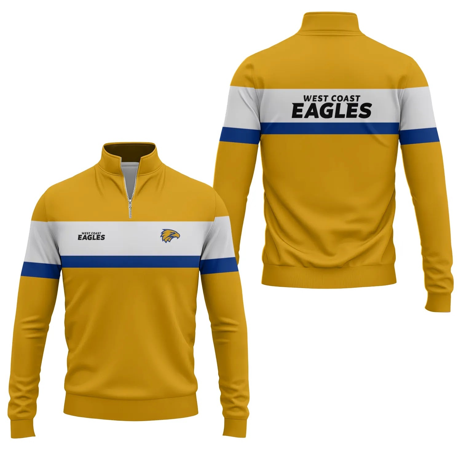 West Coast Eagles Quarter-zip Pullover SC046