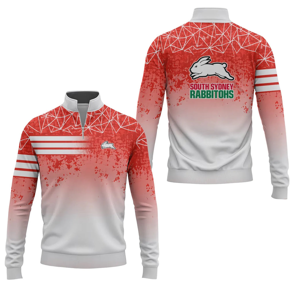 South Sydney Rabbitohs Quarter-zip Pullover SC097