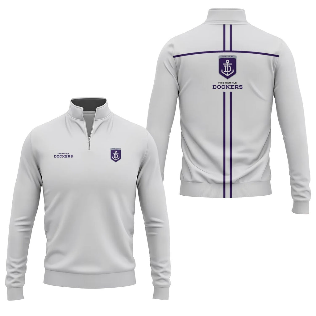 Fremantle Dockers Quarter-zip Pullover SC018