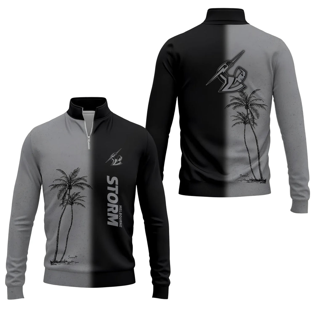 Melbourne Storm Quarter-zip Pullover SHW037