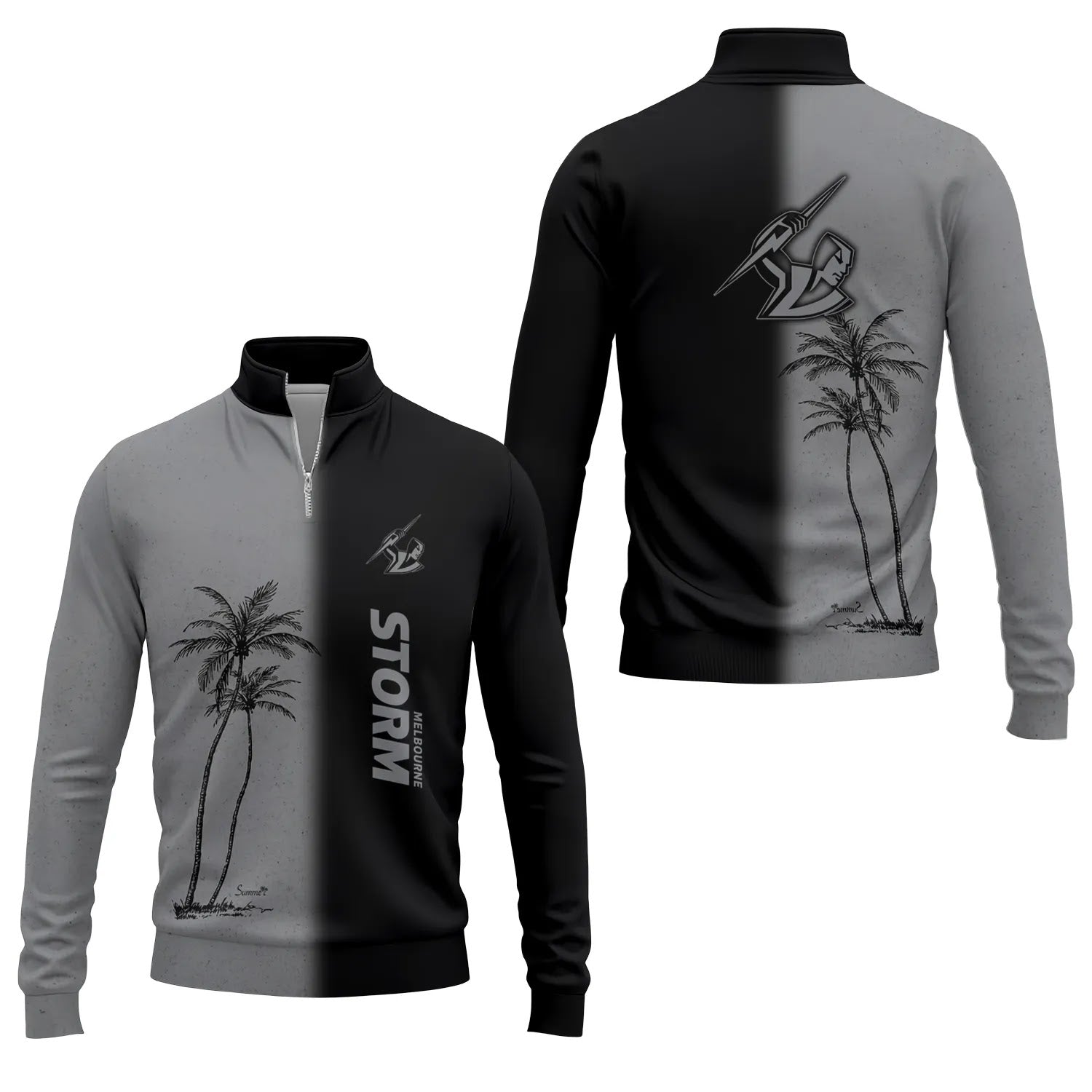 Melbourne Storm Quarter-zip Pullover SHW037