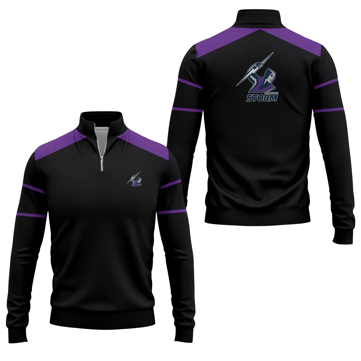 Melbourne Storm Quarter-zip Pullover SC041