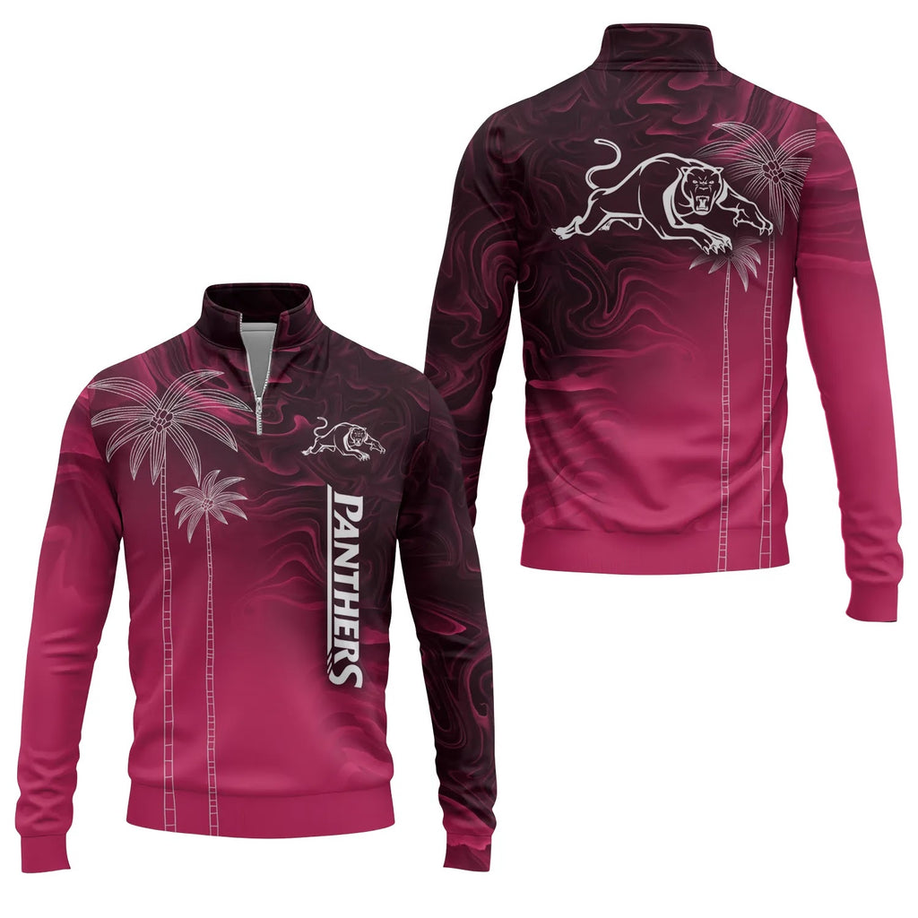 Penrith Panthers Quarter-zip Pullover SHW070