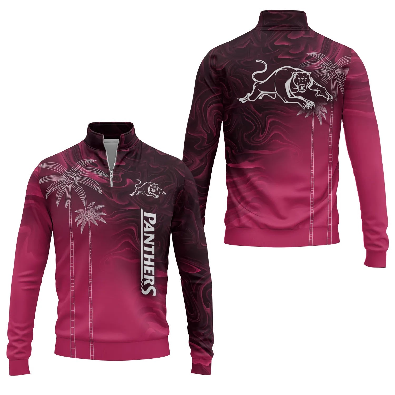 Penrith Panthers Quarter-zip Pullover SHW070