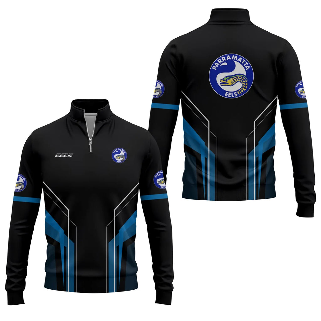 Parramatta Eels Quarter-zip Pullover SC023