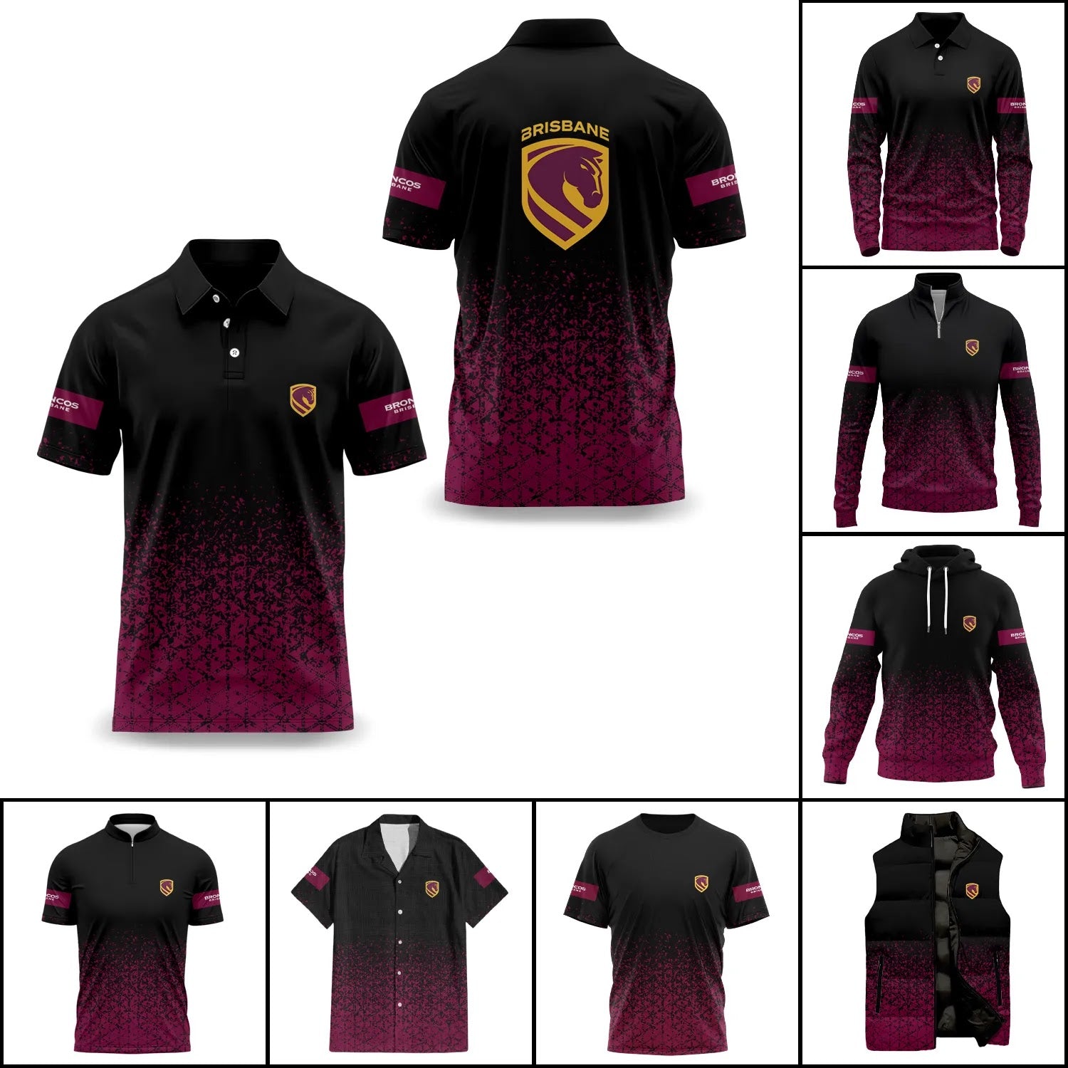 Brisbane Broncos Apparels SC096
