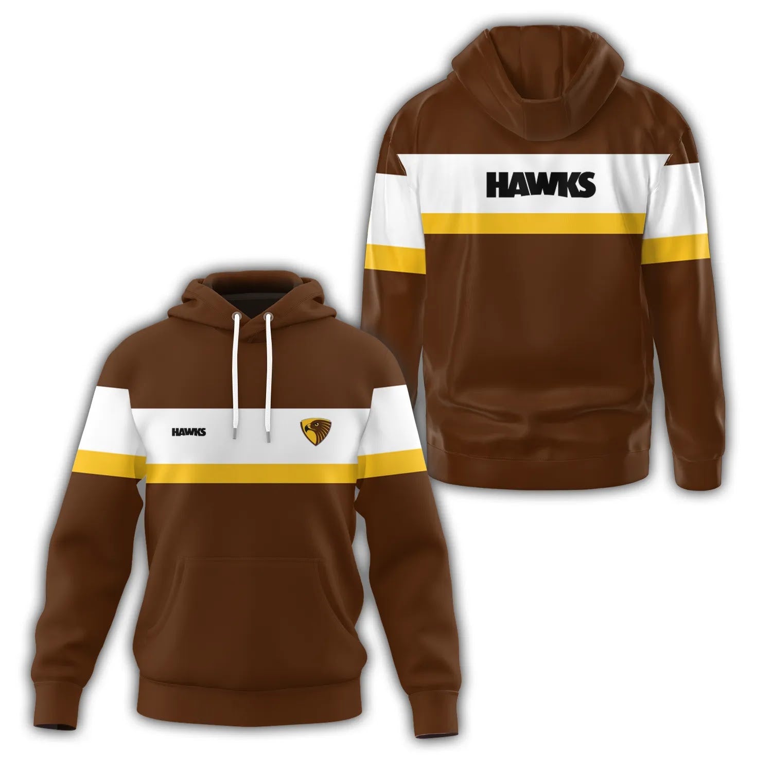 Hawthorn Hawks Hoodie SC046