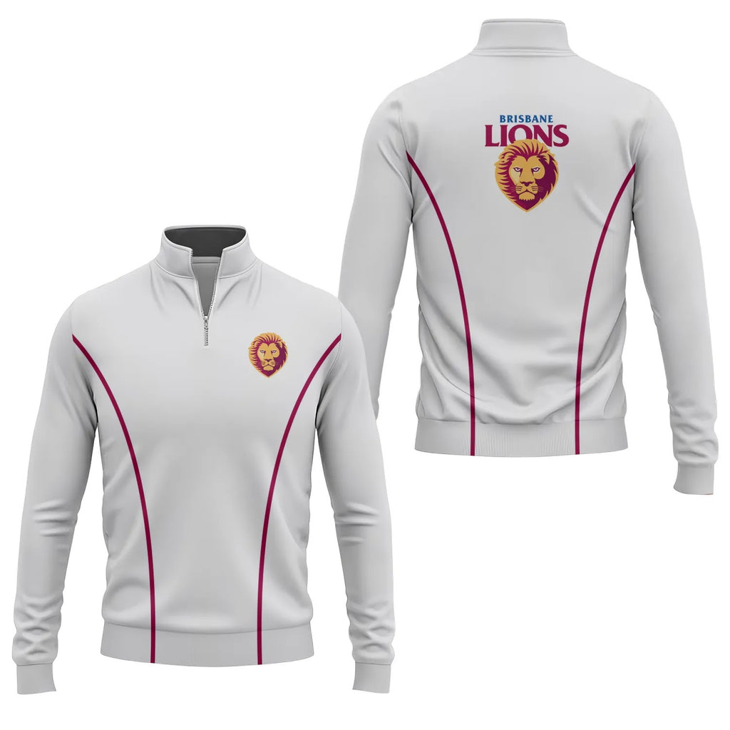 Brisbane Lions Quarter-zip Pullover SC025