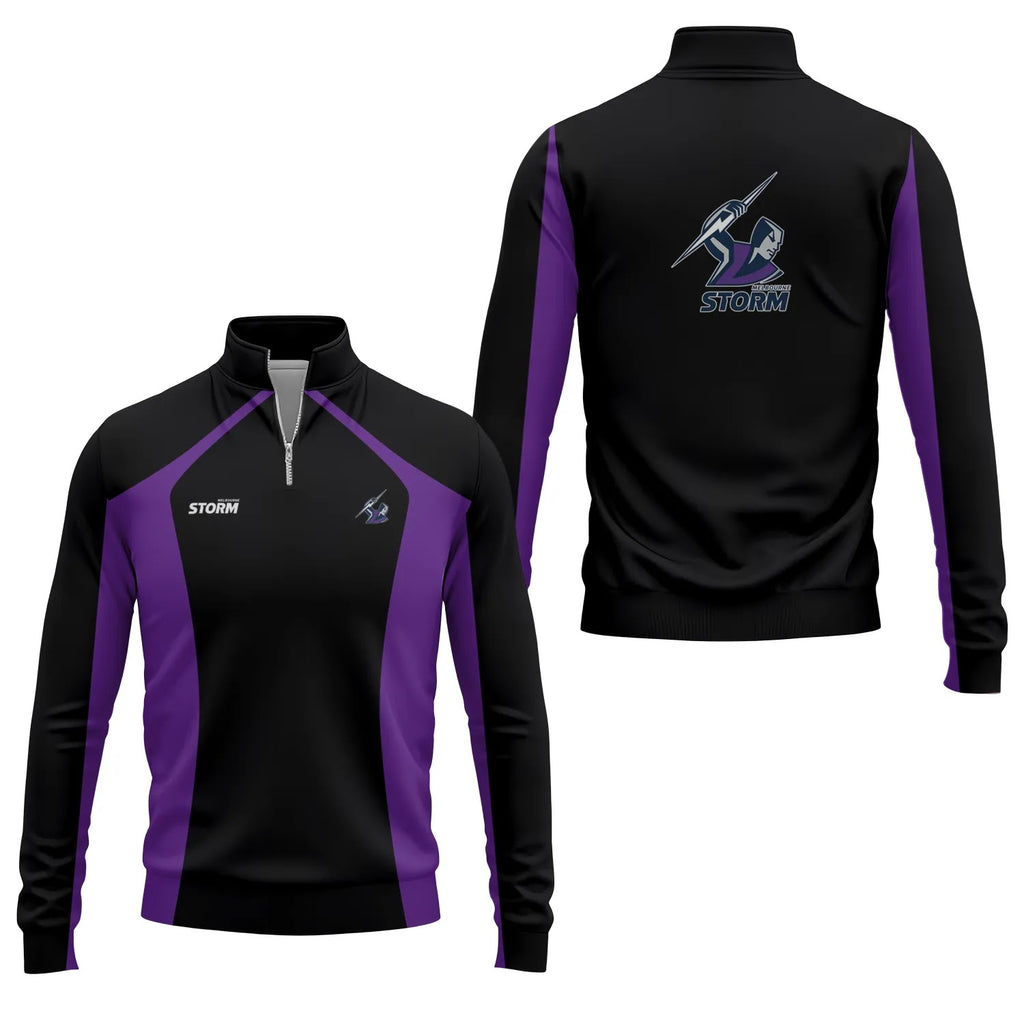 Melbourne Storm Quarter-zip Pullover SC048
